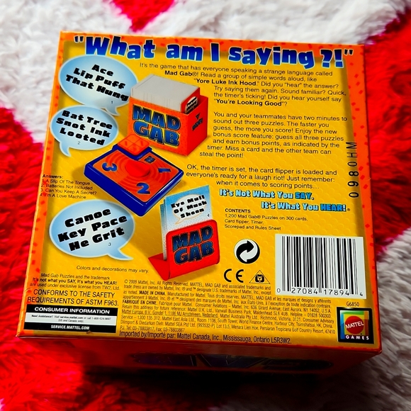 Mad Gab Game - Picture 3 of 3